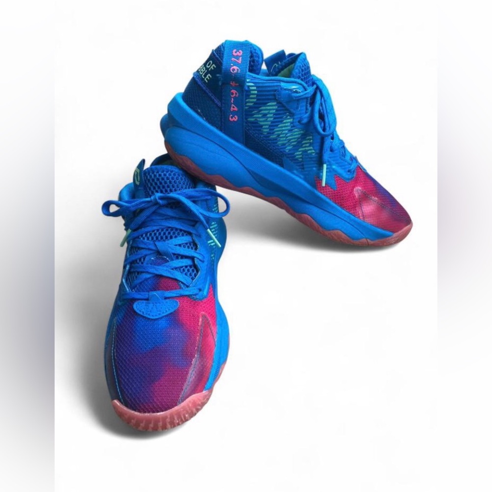 Adidas DAME 8 Special Edition Bubble Basketball Shoes 6.